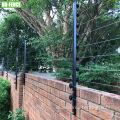 Sistem pagar pagar kabel keamanan listrik surya pagar listrik